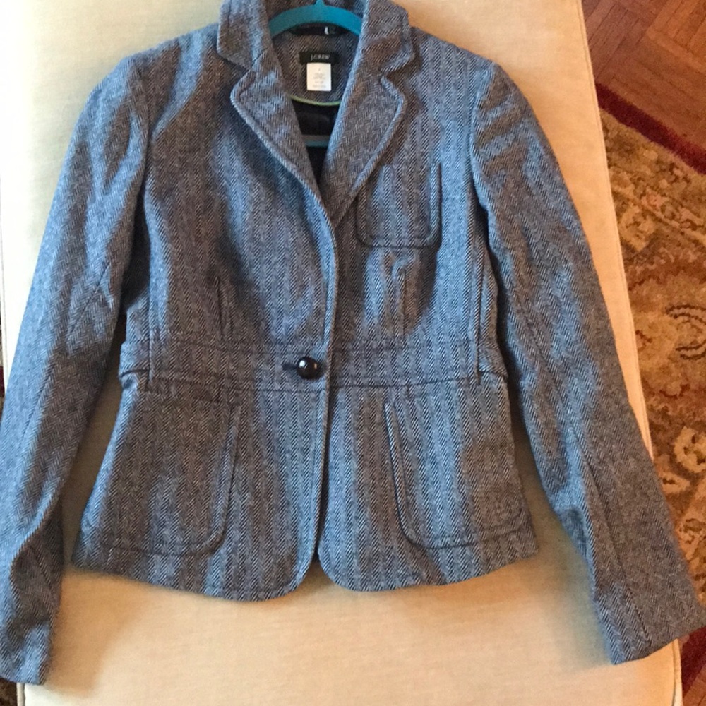 J. Crew Wool Tweed Blazer